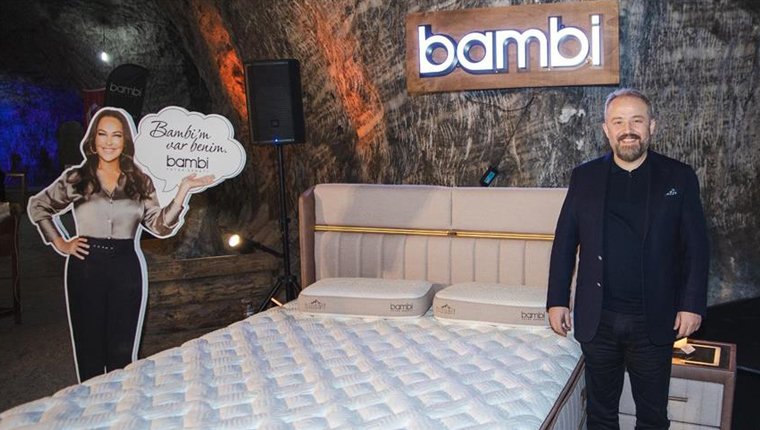 Bambi Yatak, ürünleriyle 24 Ocak'ta İstanbul Mobilya Fuarı’nda!