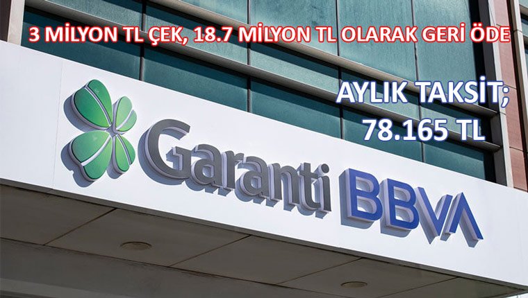 Garanti Bankası konut kredisi faizleri rekora koşuyor!