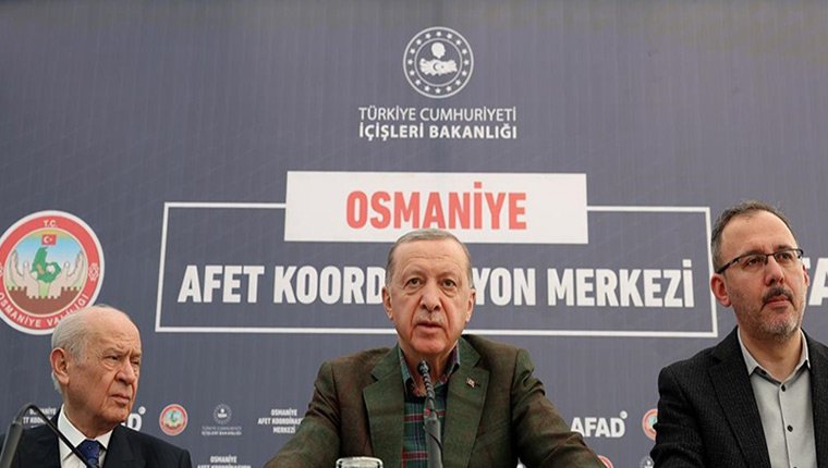 "Deprem bölgesindeki köylerimizi de 1 yıl içinde ayağa kaldıracağız"
