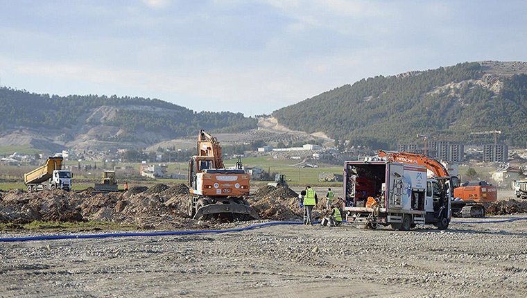 Adıyaman'da 3 bin 500 kişilik konteyner kent kuruluyor