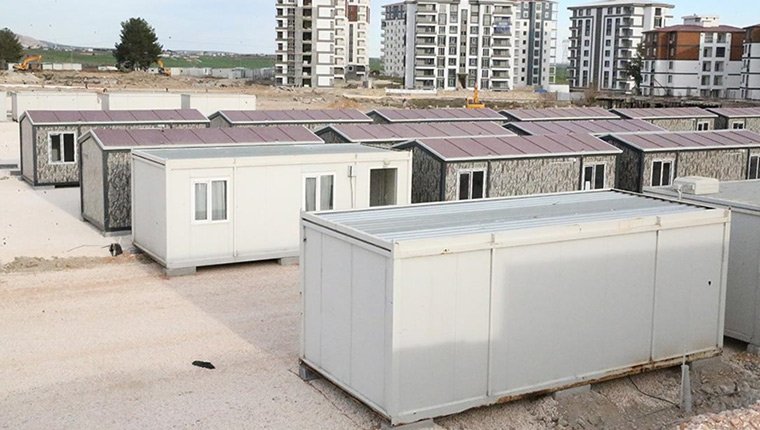 Adıyaman'da tam donanımlı 500 konteynerlik kent kuruldu