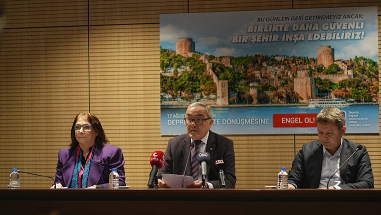 İnşaat Mühendisleri Odasından yapı denetim sisteminde değişiklik önerisi