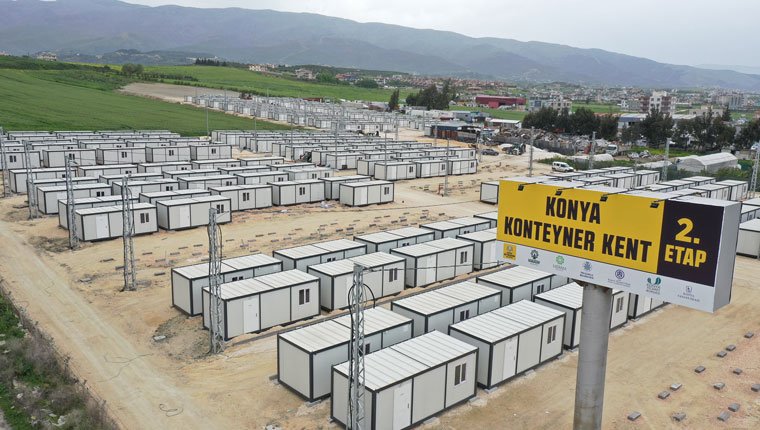 Konya Konteyner Kent'in 2. etabında çalışmalar sürüyor