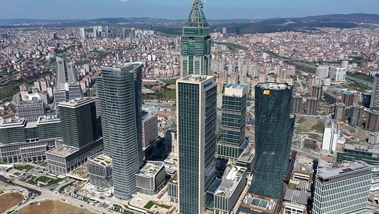 İstanbul Finans Merkezi havadan görüntülendi!