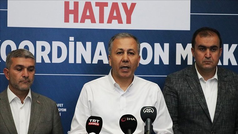 Bakan Yerlikaya'dan Hatay'daki afet konutlarına ilişkin açıklama!