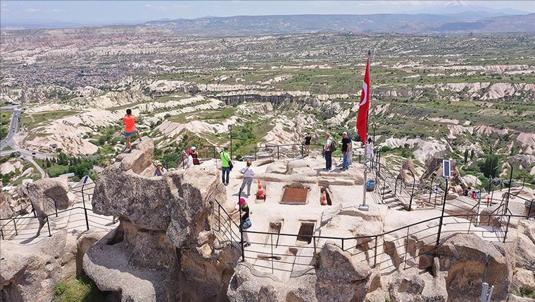 Kapadokya'daki müze ve ören yerleri bayramda 140 bin kişiyi ağırladı!