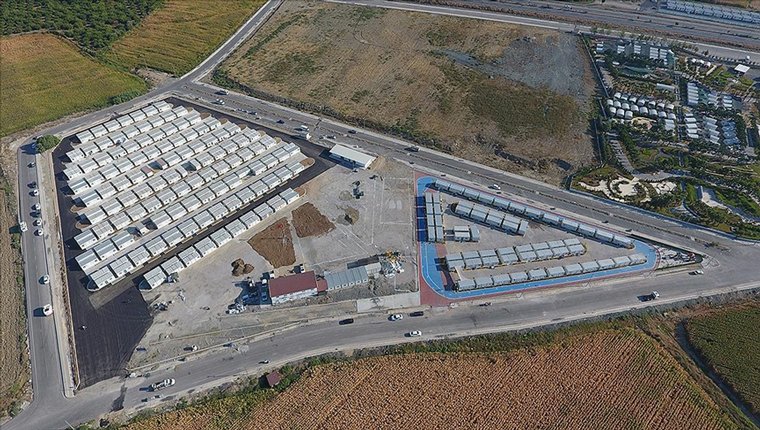 TDV ve DİTİB'in yaptırdığı 2 bin 23 konteynere depremzedeler yerleşti!