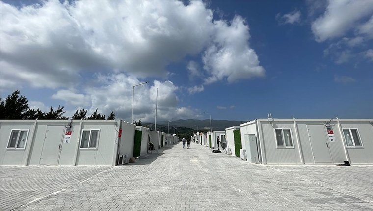 Hatay'da konteyner kentlerde 47 bin 772 depremzede aile misafir ediliyor