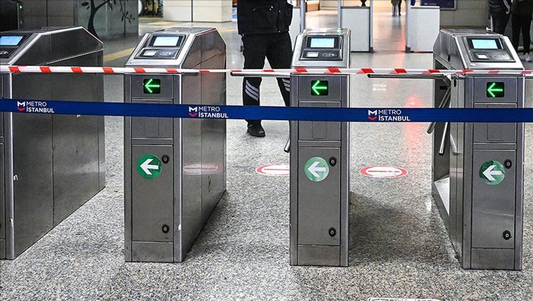 Yenikapı-Hacıosman metrosunun bir bölümünde seferler yapılamıyor!