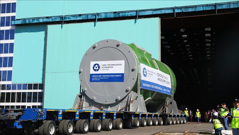 Rosatom, 5. nükleer reaktör kabının sevkiyatını gerçekleştirdi!