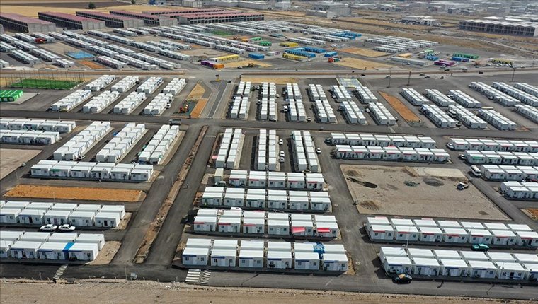 Kahramanmaraş'taki geçici barınma merkezlerinde kış hazırlıkları sürüyor!