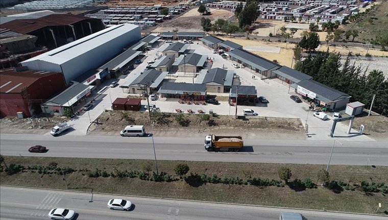 Hatay'da esnaf için planlanan iş yerlerinin yüzde 60'ı tamamlandı!