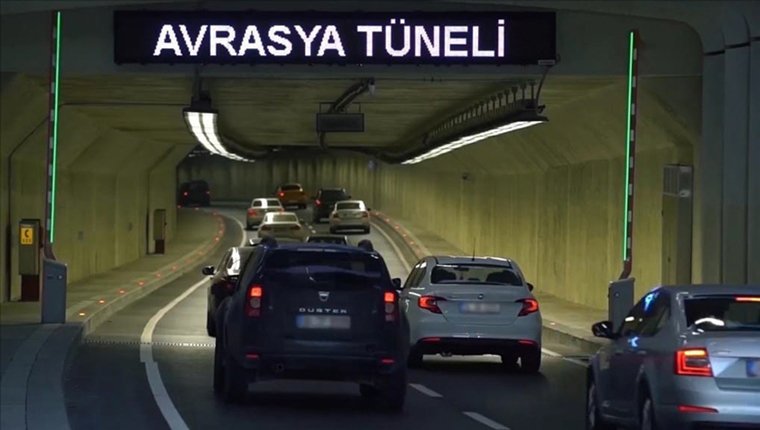 Avrasya Tüneli'nde bakım çalışması!
