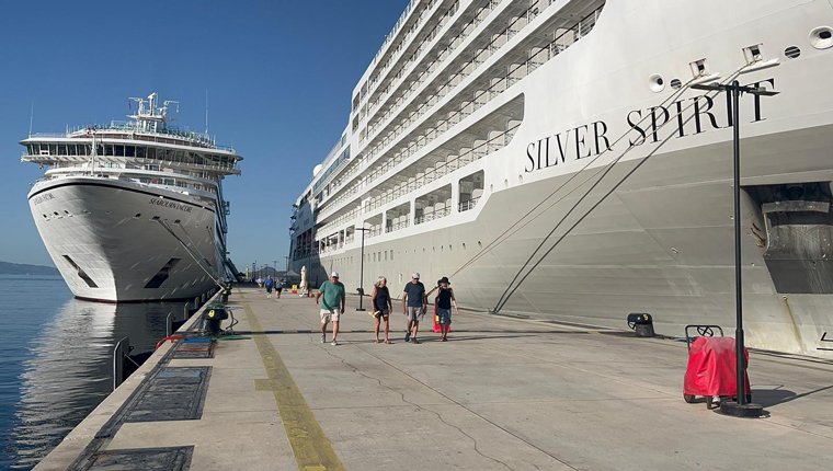 Bahama bayraklı kruvaziyerler Bodrum'da