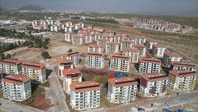 İslahiye'de 17 bloktan oluşan deprem konutları teslime hazır!