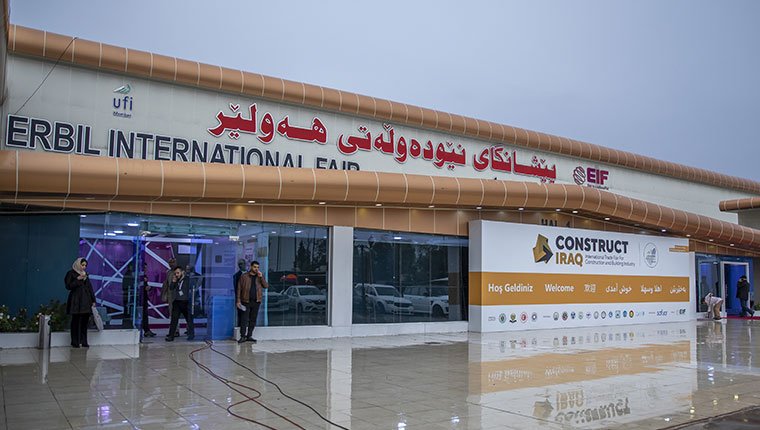 Erbil inşaat fuarına katılan Türk firmaları, iki ülke arasındaki ticarete katkı sağlıyor