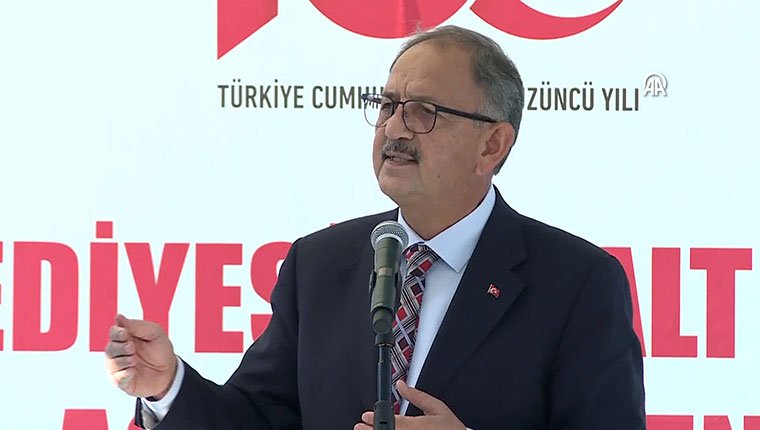 Bakan Özhaseki: "Deprem bölgesinde her ay 30-40 bin evi teslim edeceğiz"
