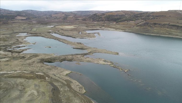 Tekirdağ'ın su ihtiyacını karşılayan barajda doluluk oranı yüzde 8!