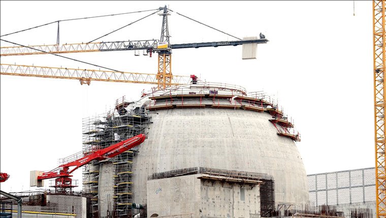 Akkuyu Nükleer Güç Santrali'nde çalışmalar sürüyor!