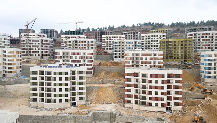 Kilis'te deprem konutları görüntülendi!