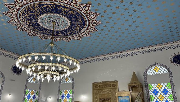 Akfen İnşaat tarafından yapımı tamamlanan cami ibadete açıldı!