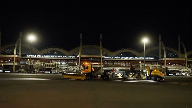Sabiha Gökçen'de kış hazırlıkları tamamlandı!