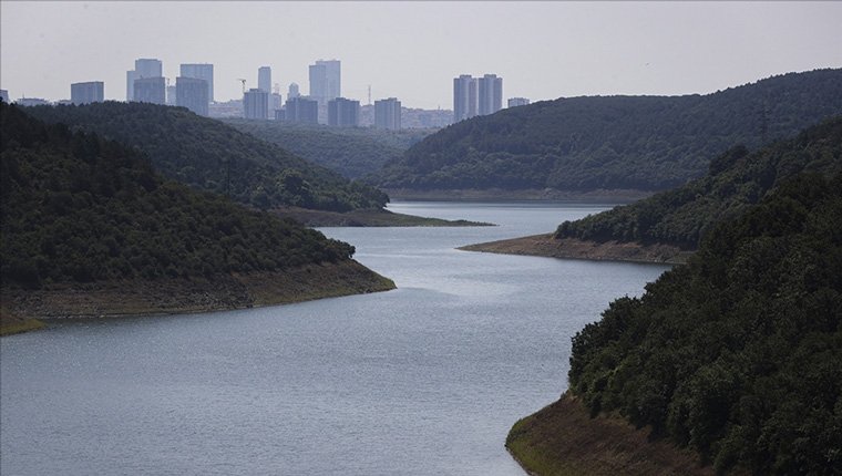 İstanbul'un barajlarındaki doluluk oranı yüzde 52,37 olarak ölçüldü!