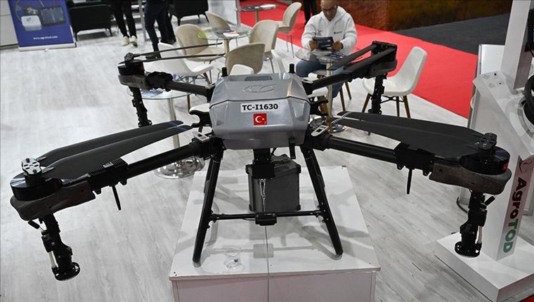 Yerli zirai dron katıldığı ilk fuarda yurt dışından talep gördü!