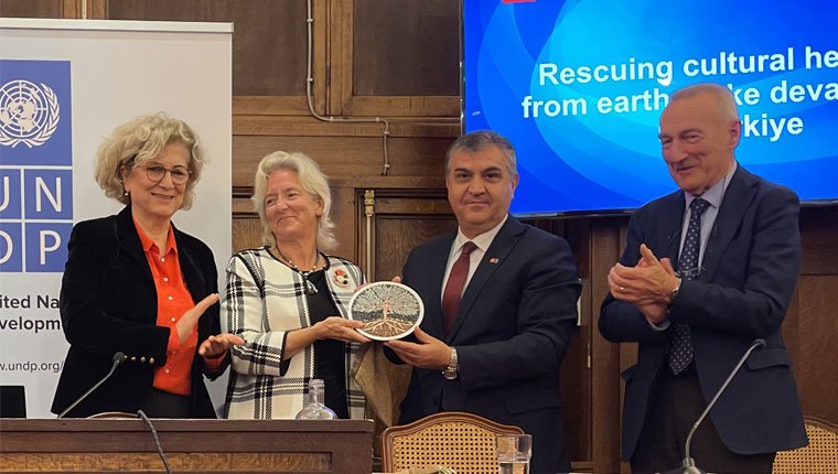 Deprem sonrası kültürel miras onarım süreci Brüksel'de anlatıldı