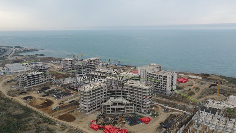 Trabzon Şehir Hastanesinin gelecek yıl hizmete açılması planlanıyor