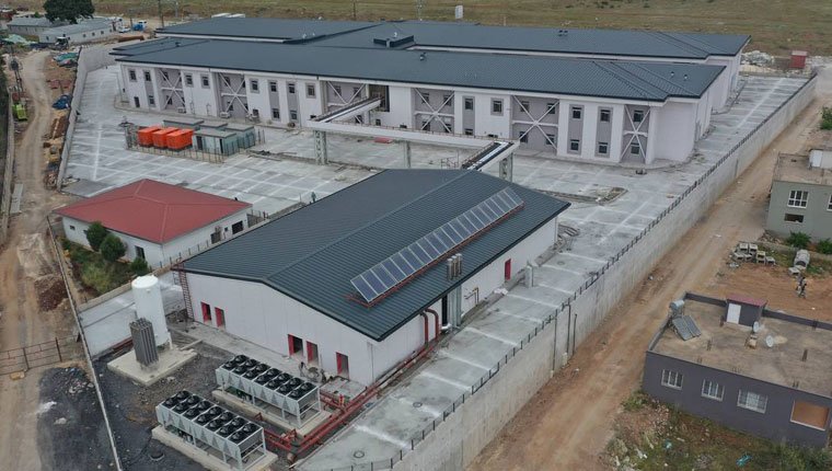 Nurdağı Devlet Hastanesi'nin yüzde 98'i tamamlandı