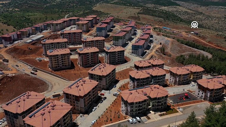 İslahiye'de depremzedeler bayrama yeni evlerinde giriyor