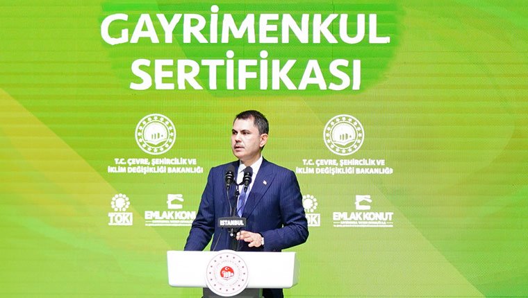 Bakan Kurum Gayrimenkul Sertifikası'nı anlatıyor
