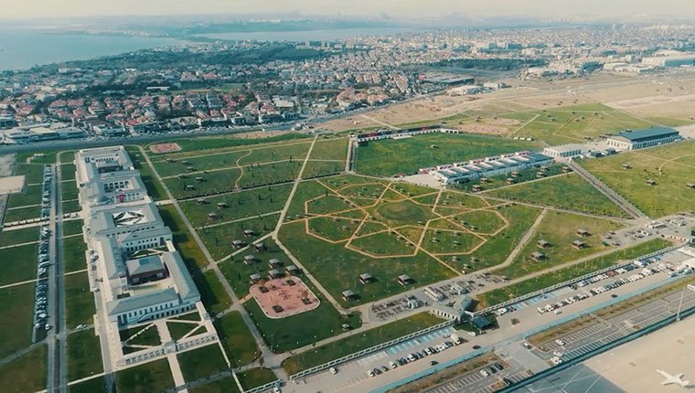 Atatürk Havalimanı Millet Bahçesi vatandaşların hizmetine açıldı