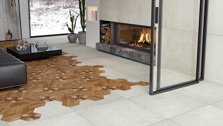 Seranit ahşap görünümü seramikle buluşturuyor