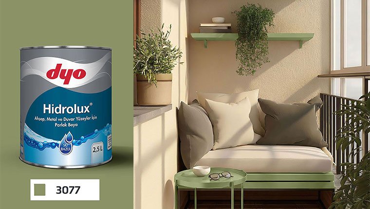 Yeni nesil DYO Hidrolux boya ile kalıcı parlaklık