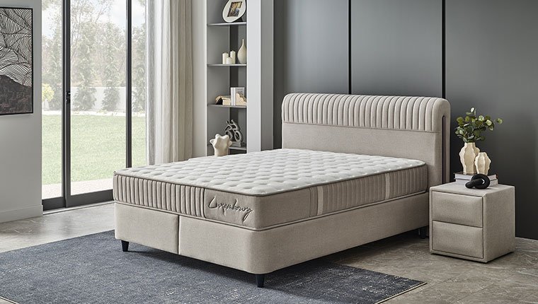 Lova Yatak'dan yenilenen New Luxembourg Yatak ve Bolia Set