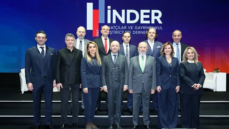 İNDER gayrimenkul sektörünü bir araya getirdi