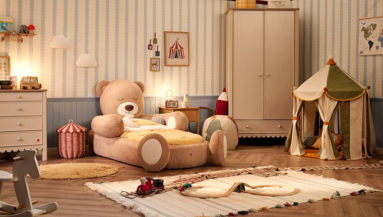 Çilek'ten uyku arkadaşı konseptli Teddy Ayıcık Karyola