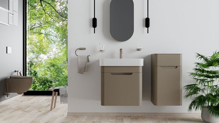 Creavit’ten banyolarda sıcak renk etkisi