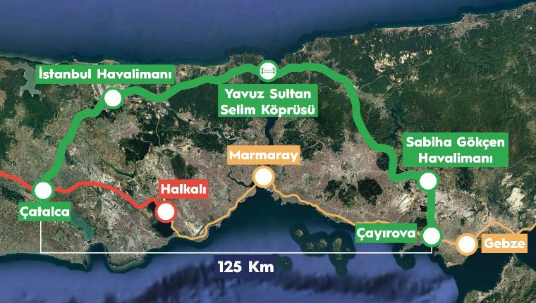 Kuzey Çevre Demiryolu Projesi için finansman ön anlaşması sağlandı