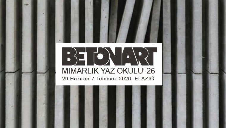 Betonart mimarlık yaz okulu başlıyor