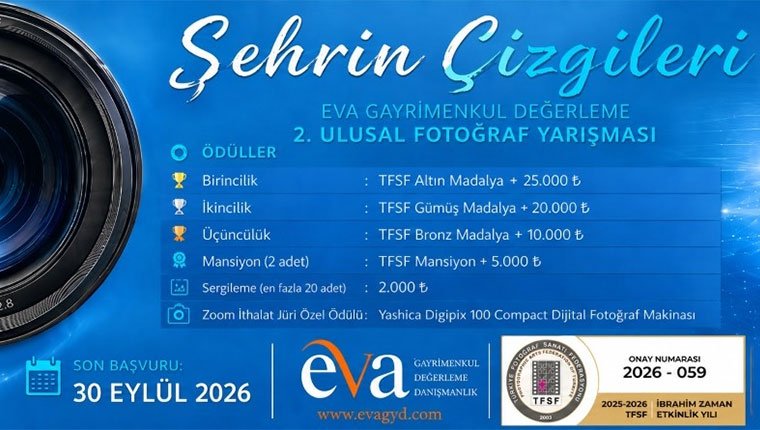 Türkiye'nin kent kimliği fotoğraf yarışması ile belgelenecek 