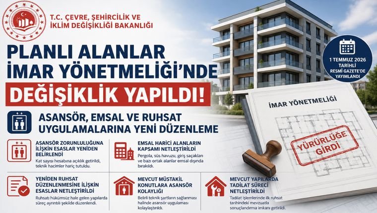 Planlı Alanlar İmar Yönetmeliği değişti!