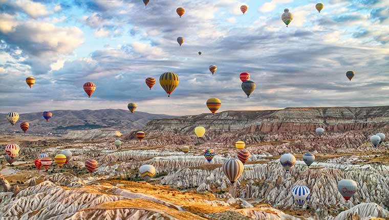 Balon turizminde yolcu sayısı Başkent’in nüfusunu aştı