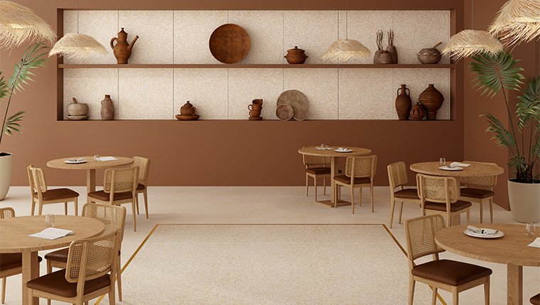 Seranit terrazzo geleneğini yaşam alanlarına taşıyor