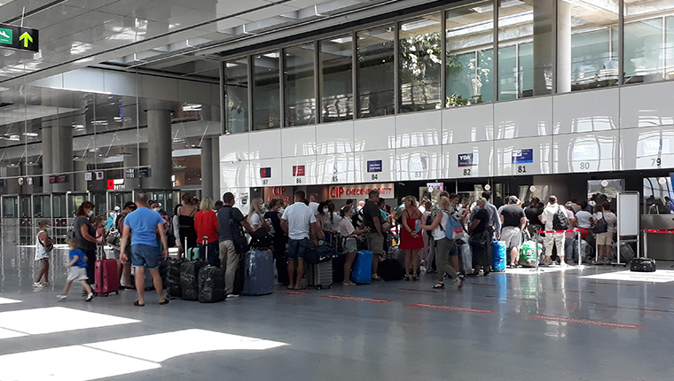 Dalaman Havalimanı'ndan bayramda 275 uçuş yapıldı