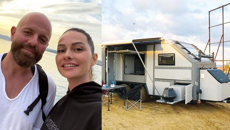Yasemin-İzzet Özilhan çifti 300 bin TL'ye karavan aldı!