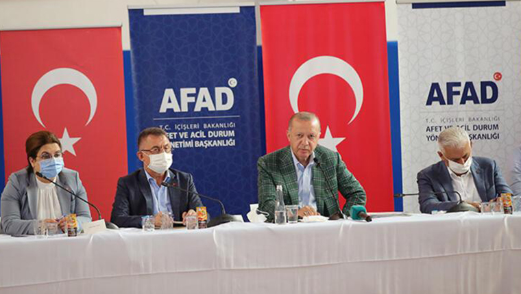 Evi yananlara kira yardımı yapılacak