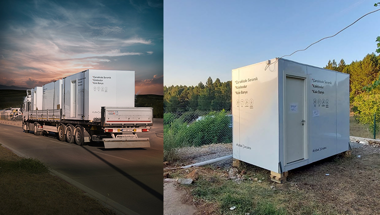 Kaleseramik'ten doğal afetlerle mücadeleye destek!